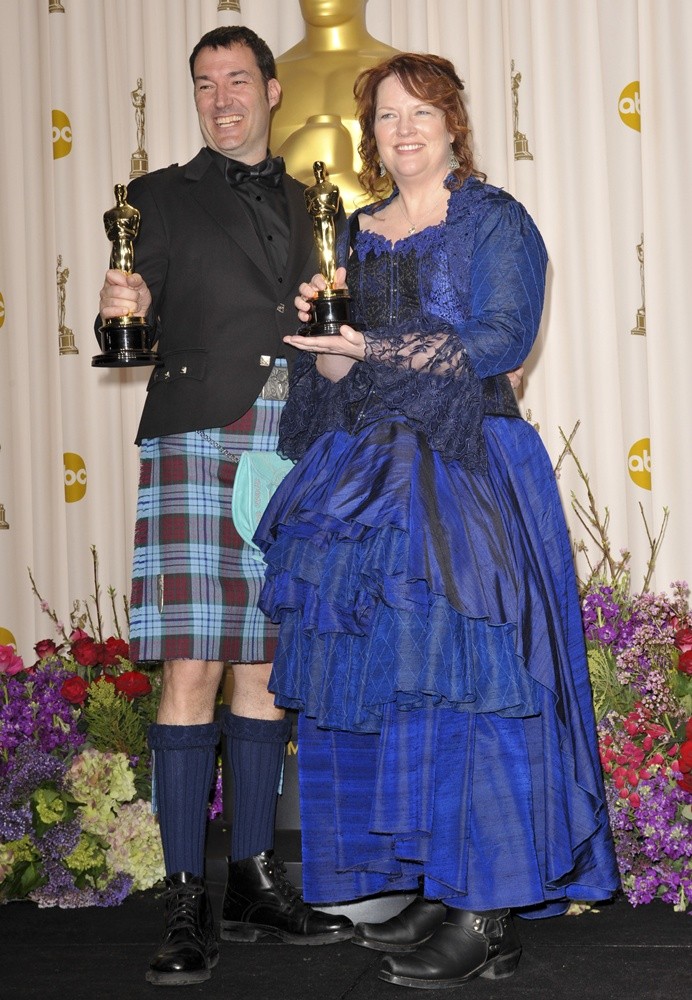 Mark Andrews;Brenda Chapman;<br>The 85th Annual Oscars - Press Room