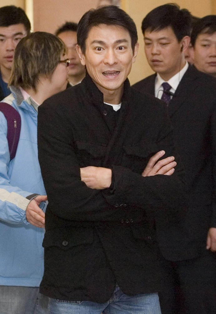 Andy Lau;<br>A Press Conference for The Movie The Warlords