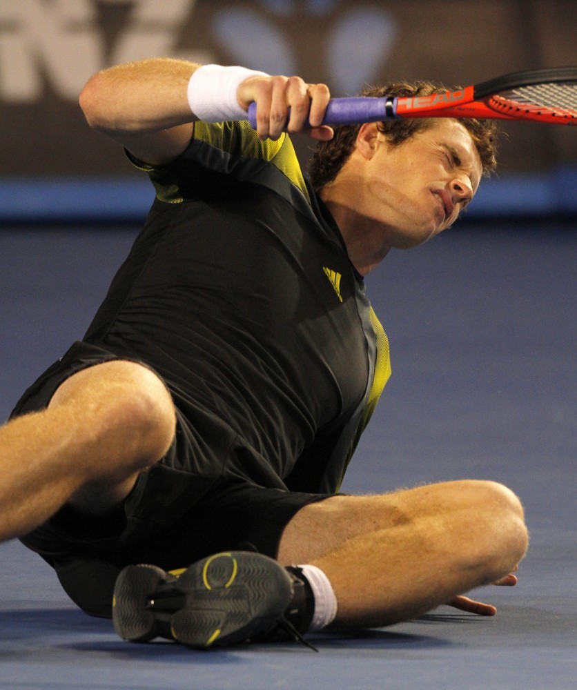 Andy Murray;<br>Australian Open Tennis 2013 - Rod Laver Arena