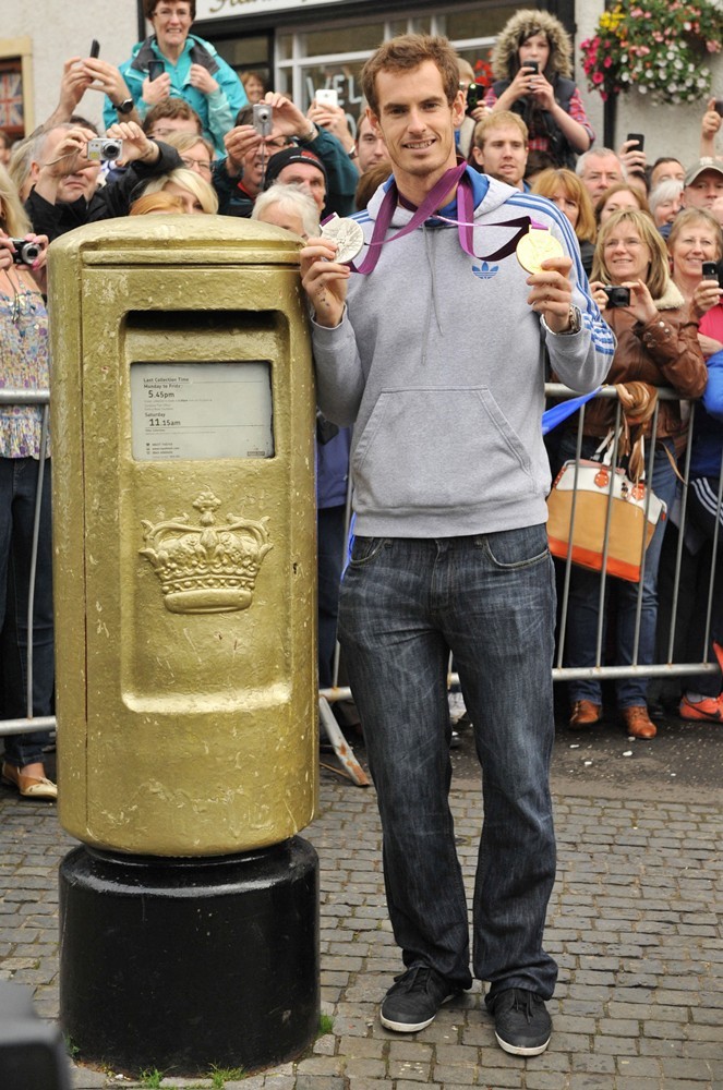 Andy Murray;<br>Andy Murray Returns to His Hometown of Dunblane