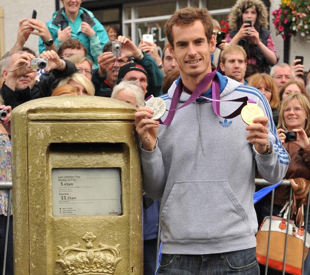 Andy Murray;<br>Andy Murray Returns to His Hometown of Dunblane