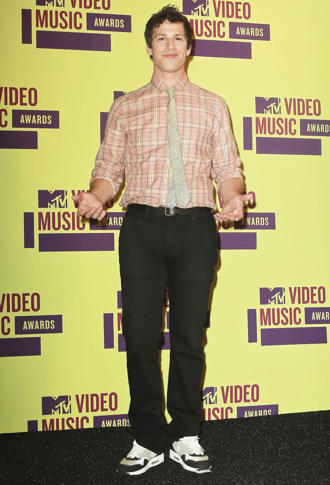 Andy Samberg;<br>2012 MTV Video Music Awards - Press Room