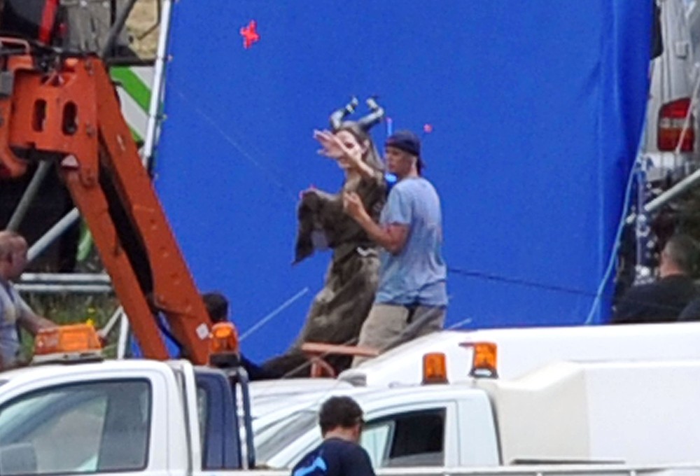 Filming of Disney Movie Maleficent