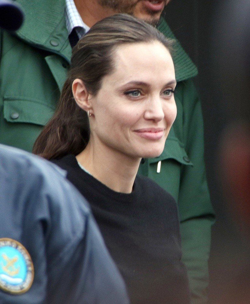 Angelina Jolie Visits Piraeus