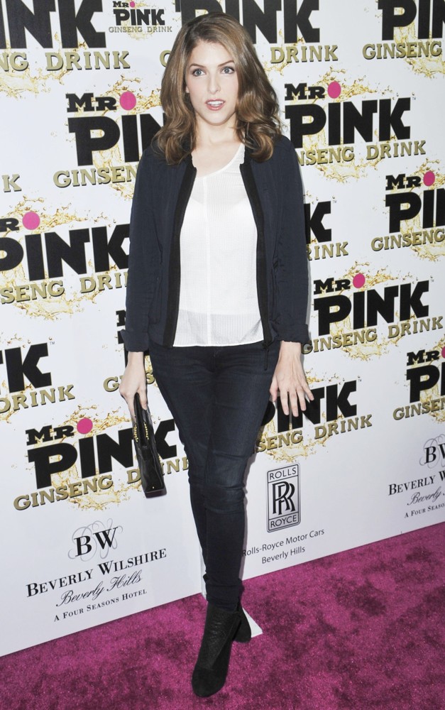 Anna Kendrick;<br>Mr. Pink's Ginseng Energy Drink Launch - Arrivals