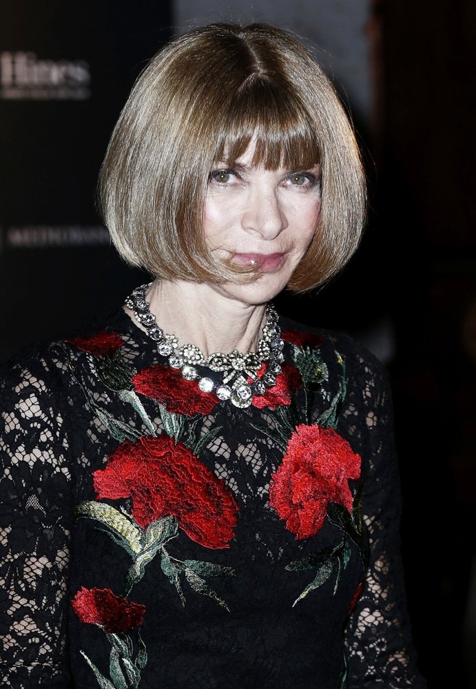 Anna Wintour;<br>Milan Fashion Week Womenswear Spring-Summer 2015 - Vogue Italia 50th Anniversary