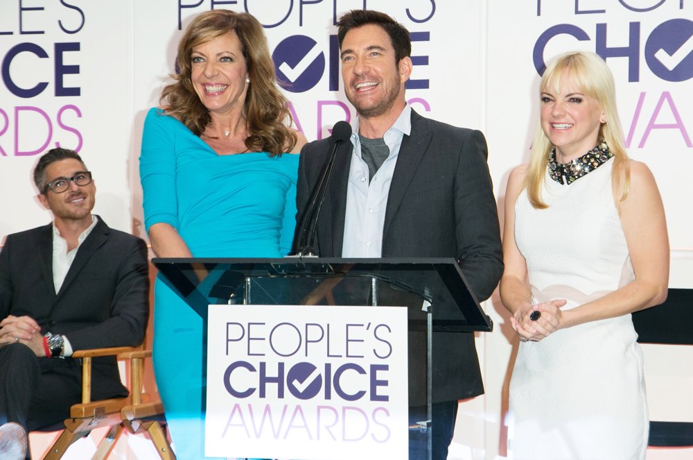 Dave Annable;Allison Janney;Dylan McDermott;Anna Faris;<br>People's Choice Awards 2015 Nominations Press Conference