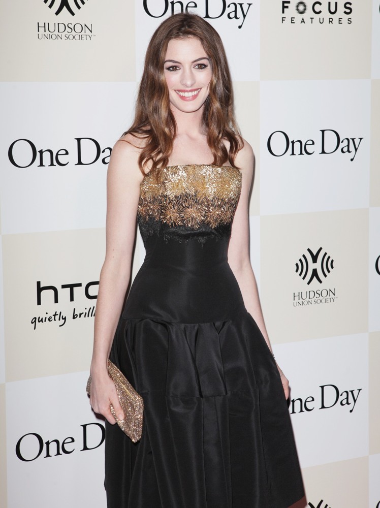 Anne Hathaway;<br>New York Premiere of One Day