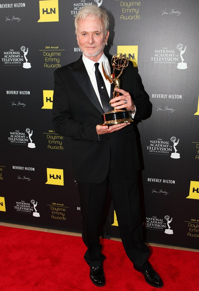 Anthony Geary;<br>39th Daytime Emmy Awards - Press Room