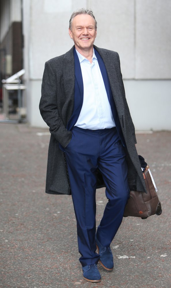 Anthony Head Outside ITV Studios