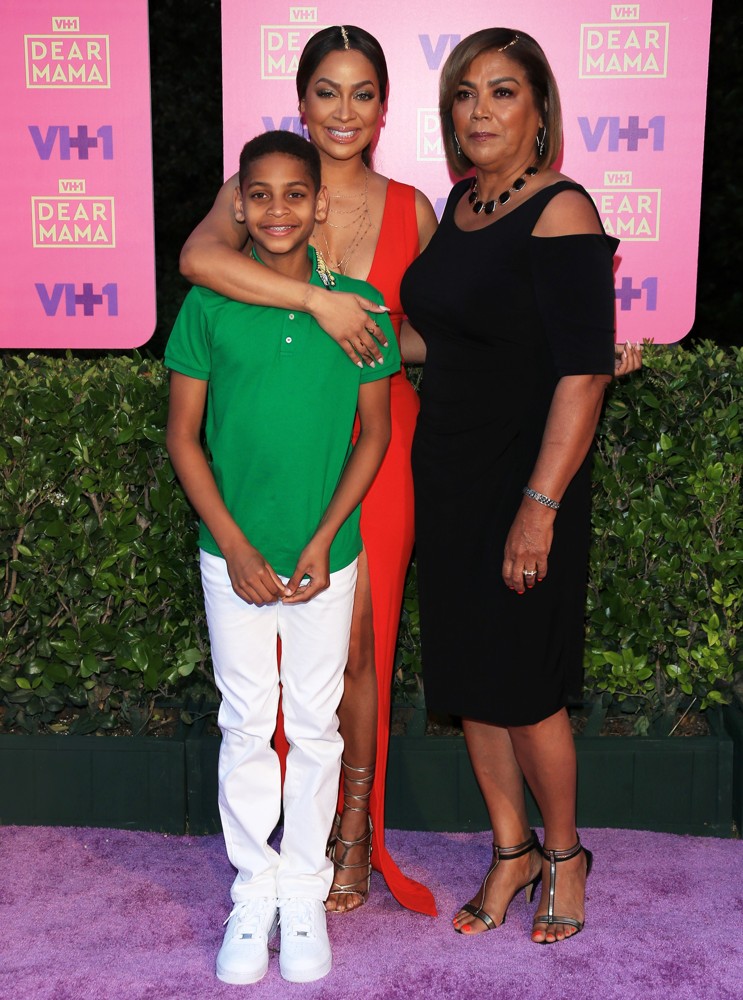 Kiyan Carmelo Anthony;La La Vazquez;Carmen Surillo;<br>VH1's 2nd Annual Dear Mama: An Event to Honor Moms - Arrivals