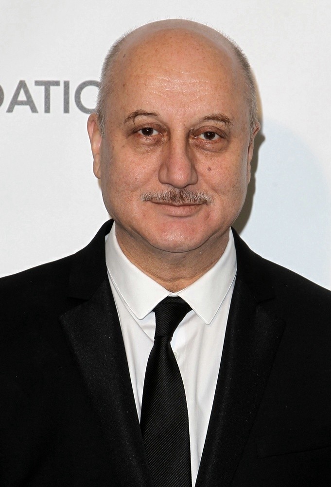 Anupam Kher;<br>21st Annual Elton John AIDS Foundation's Oscar Viewing Party