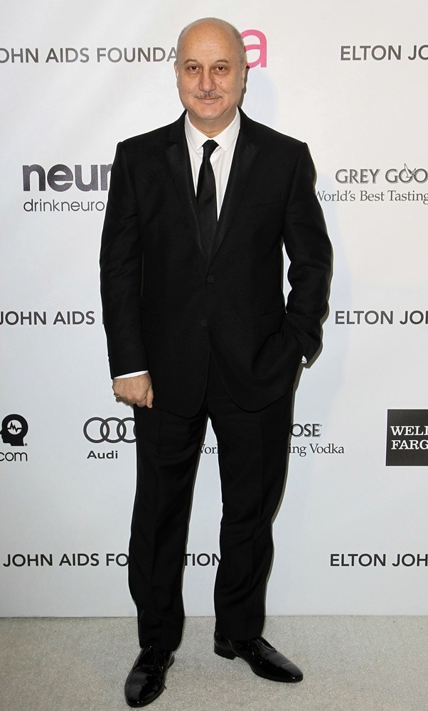 Anupam Kher;<br>21st Annual Elton John AIDS Foundation's Oscar Viewing Party