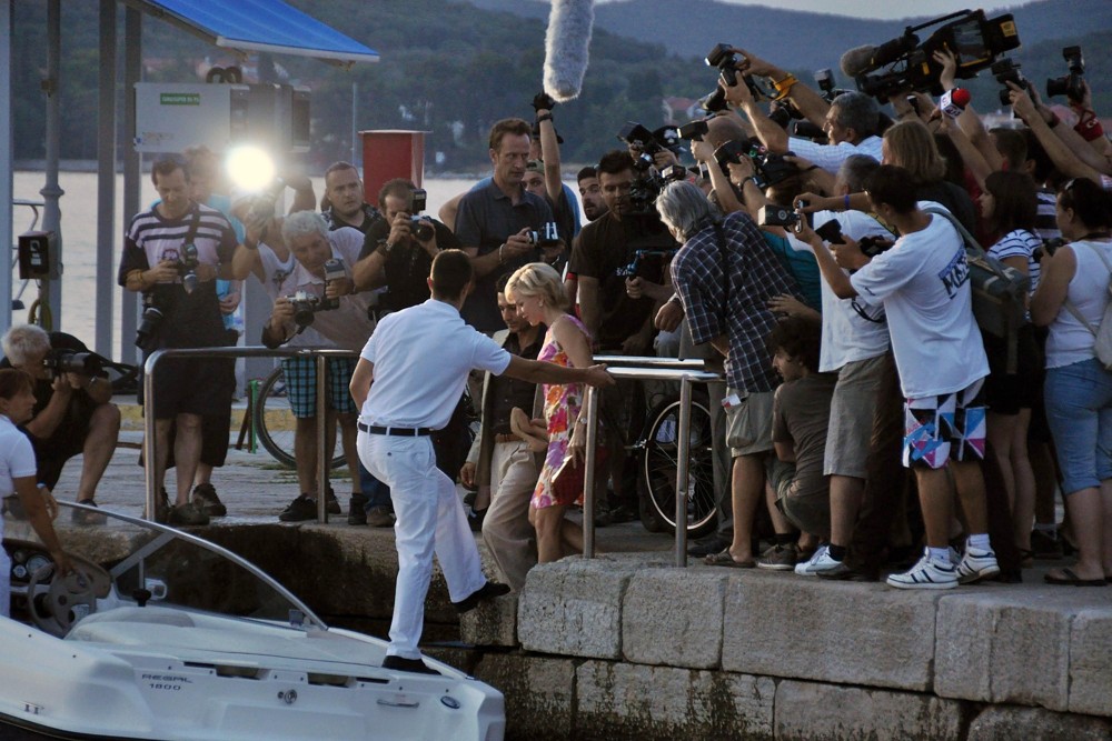 Filming Caught in Flight