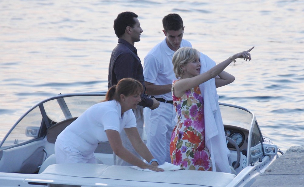 Cas Anvar;Naomi Watts;<br>Filming Caught in Flight