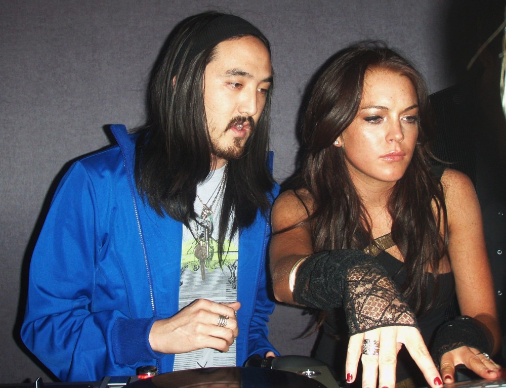 Steve Aoki;Lindsay Lohan;<br>Jalouse Magazine Fashion Week Party