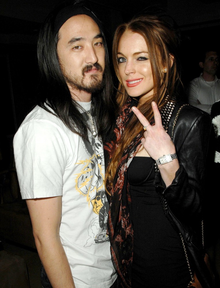 Steve Aoki;Lindsay Lohan;<br>Teen.com and LG Introduce The Haute and Bothered Launch Party