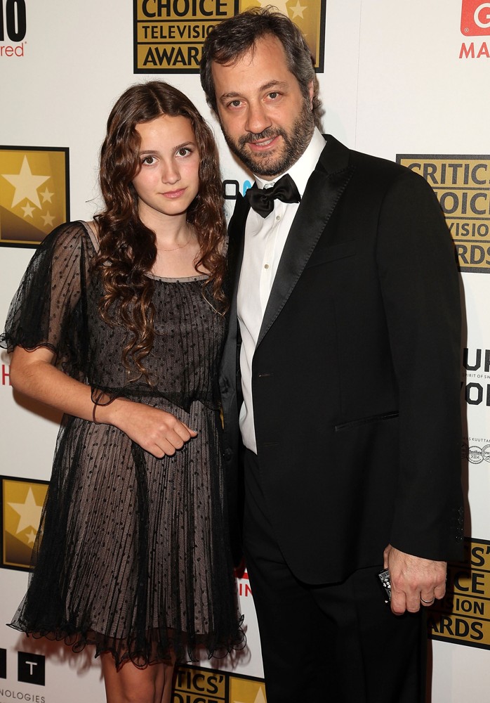 Maude Apatow;Judd Apatow;<br>2012 Critics' Choice TV Awards - Arrivals
