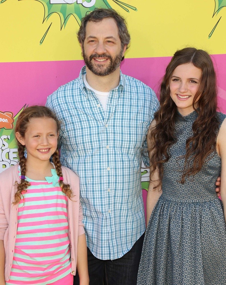 Iris Apatow;Judd Apatow;Maude Apatow;<br>Nickelodeon's 26th Annual Kids' Choice Awards - Arrivals