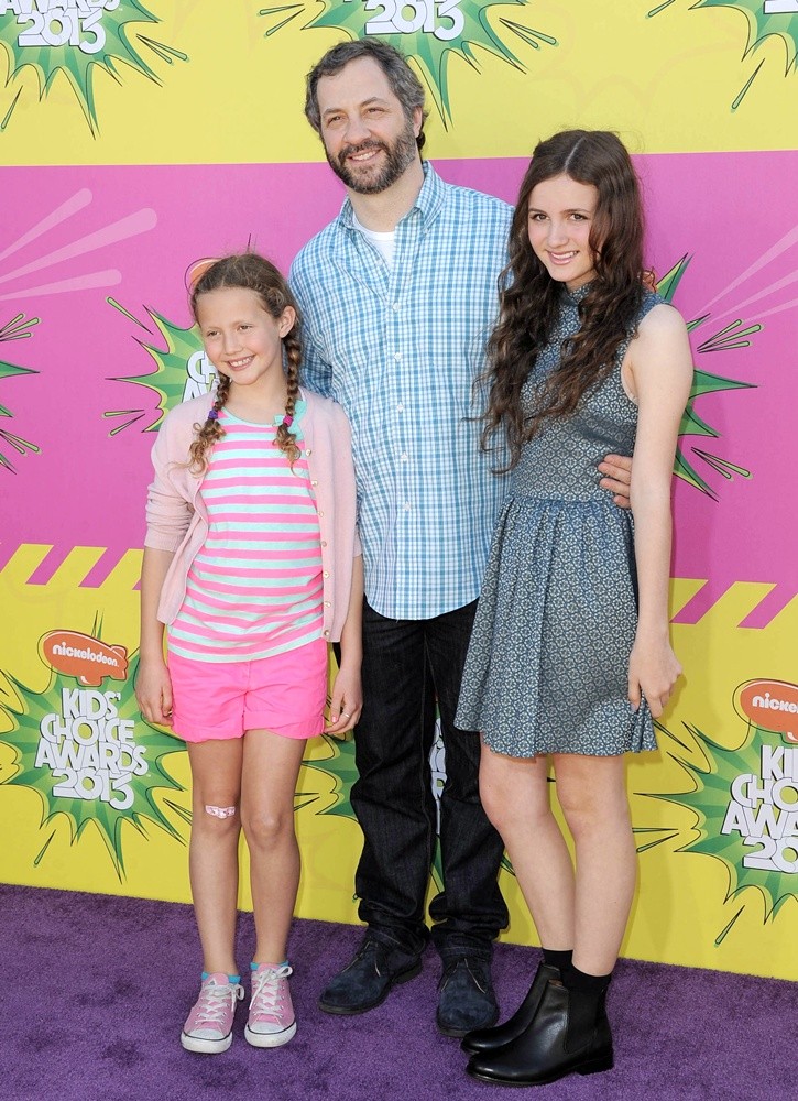 Iris Apatow;Judd Apatow;Maude Apatow;<br>Nickelodeon's 26th Annual Kids' Choice Awards - Arrivals