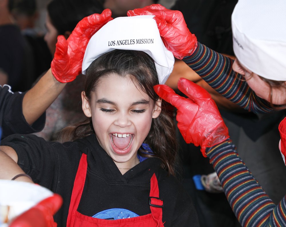 2018 The Los Angeles Mission Hosts Thanksgiving Event for The Homeless
