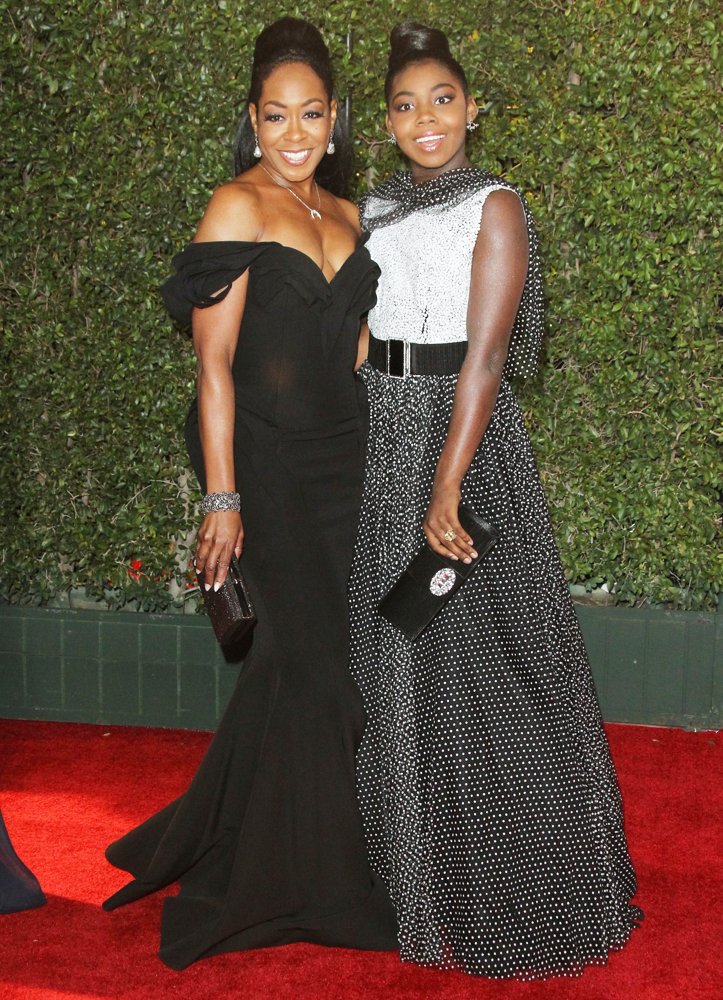 Tichina Arnold;Alijah Kai Haggins;<br>49th NAACP Image Awards - Arrivals
