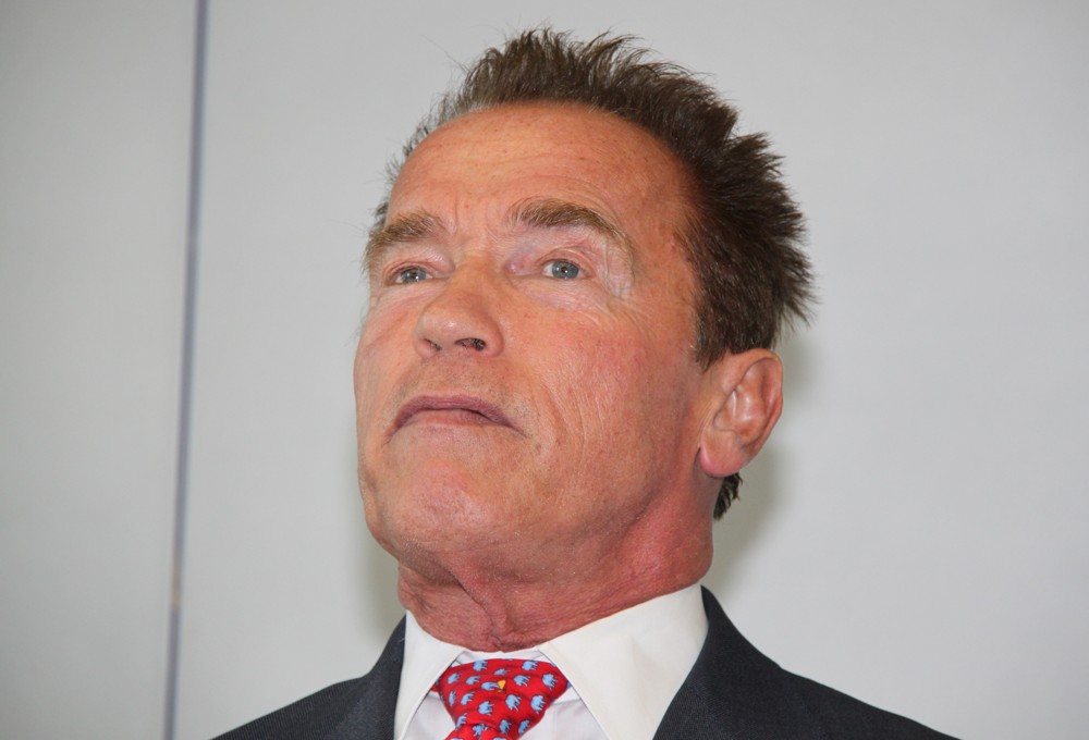 rnold Schwarzenegger Launching His Book Total Recall