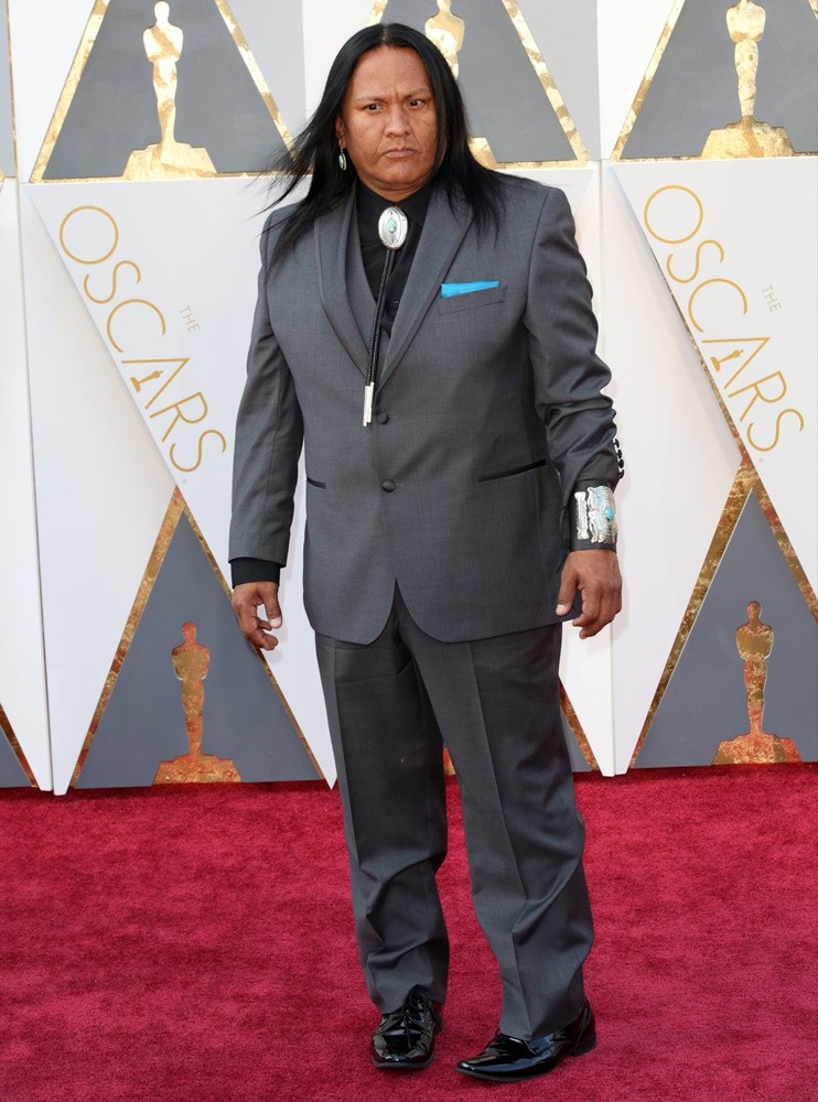 Arthur Redcloud;<br>88th Annual Academy Awards - Red Carpet Arrivals