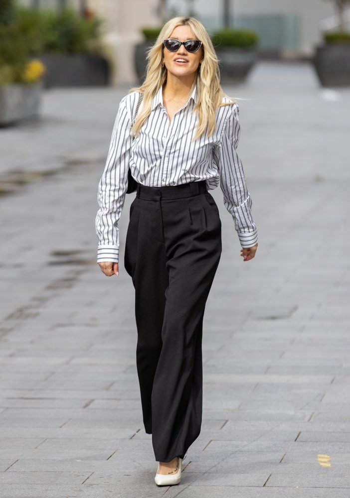 Ashley Roberts at Global Studios