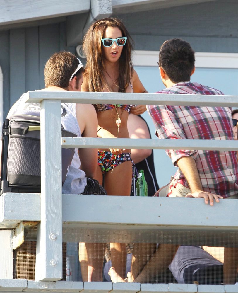Ashley Tisdale;<br>Ashley Tisdale Celebrates Her Birthday with Friends