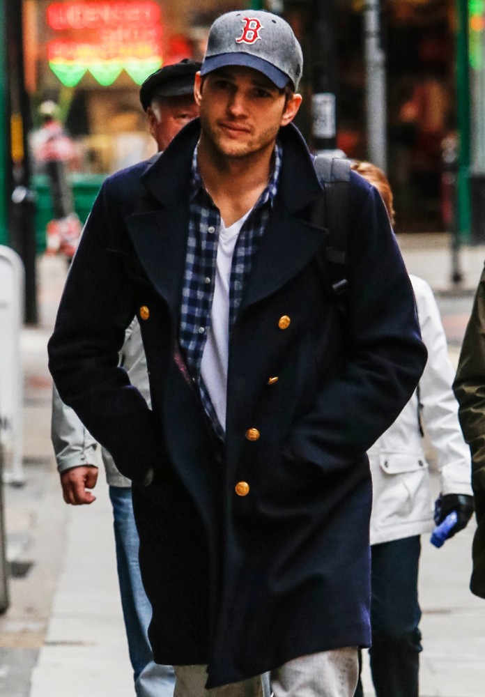 Ashton Kutcher;<br>Ashton Kutcher Spotted Out and About in Central London