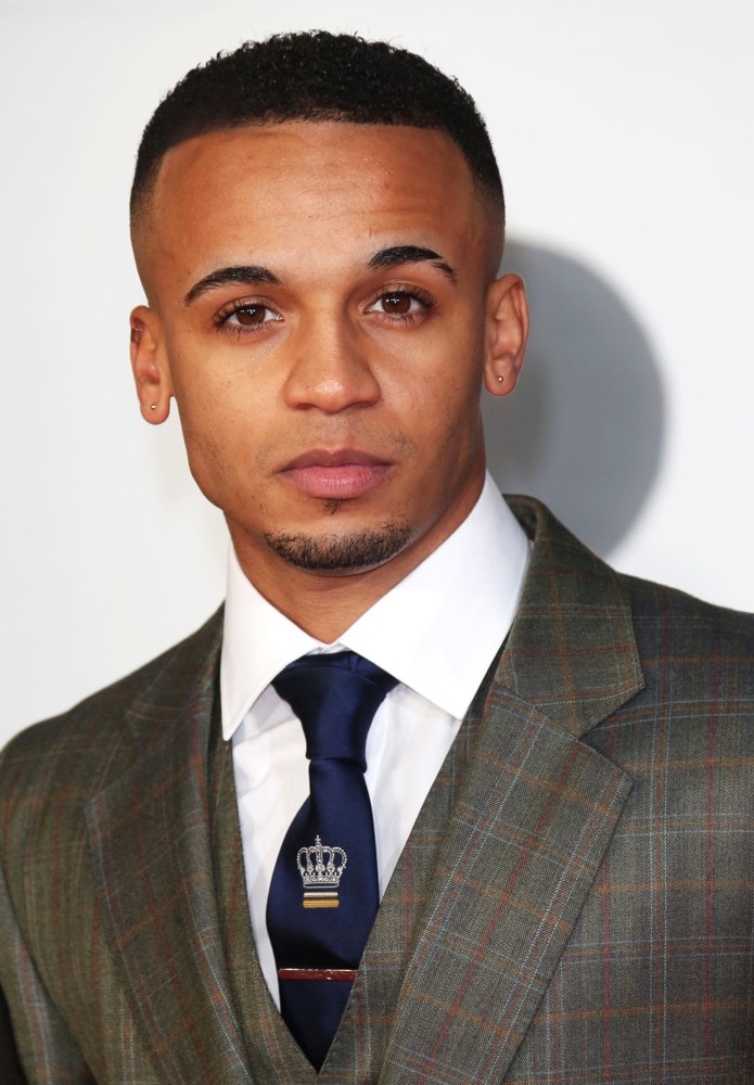 Aston Merrygold;JLS;<br>The 2013 Brit Awards - Arrivals
