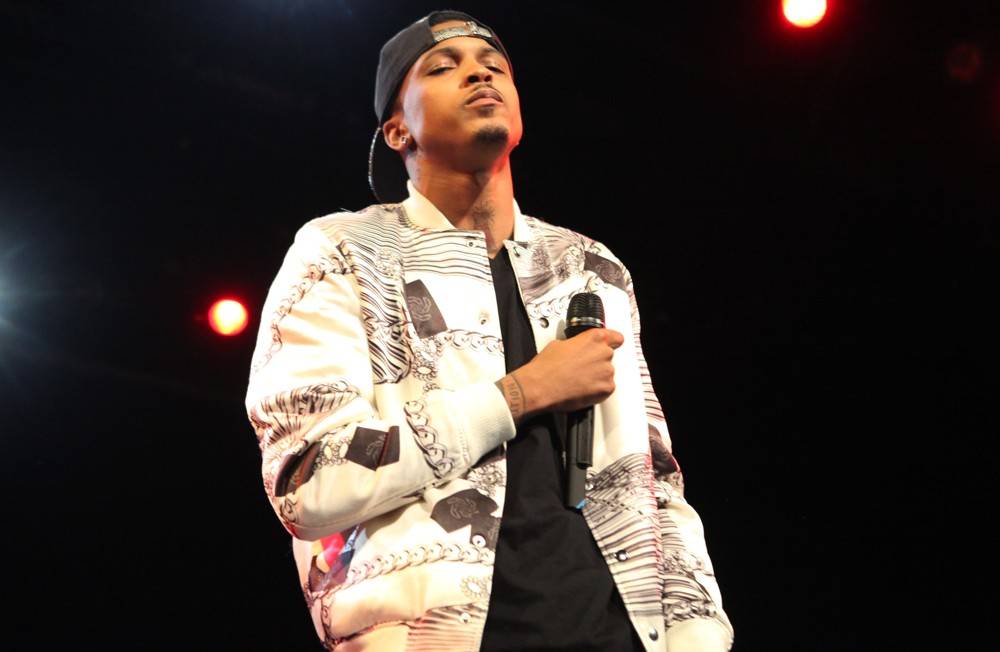 August Alsina performing in concert