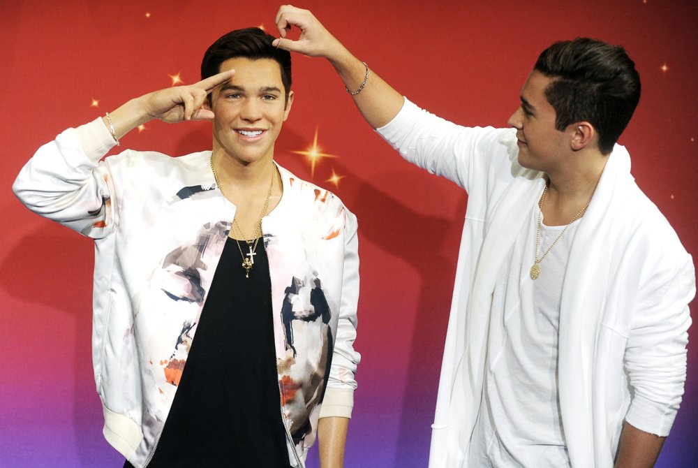 Austin Mahone Attends The Unveiling of His Wax Figure