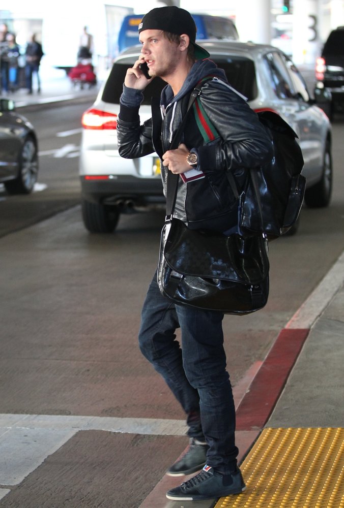 Avicii Arrives at Los Angeles International Airport