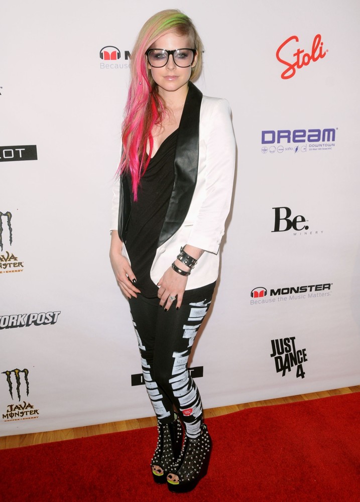 Avril Lavigne;<br>Mercedes-Benz New York Fashion Week Spring-Summer 2013 - Abbey Dawn - Arrivals