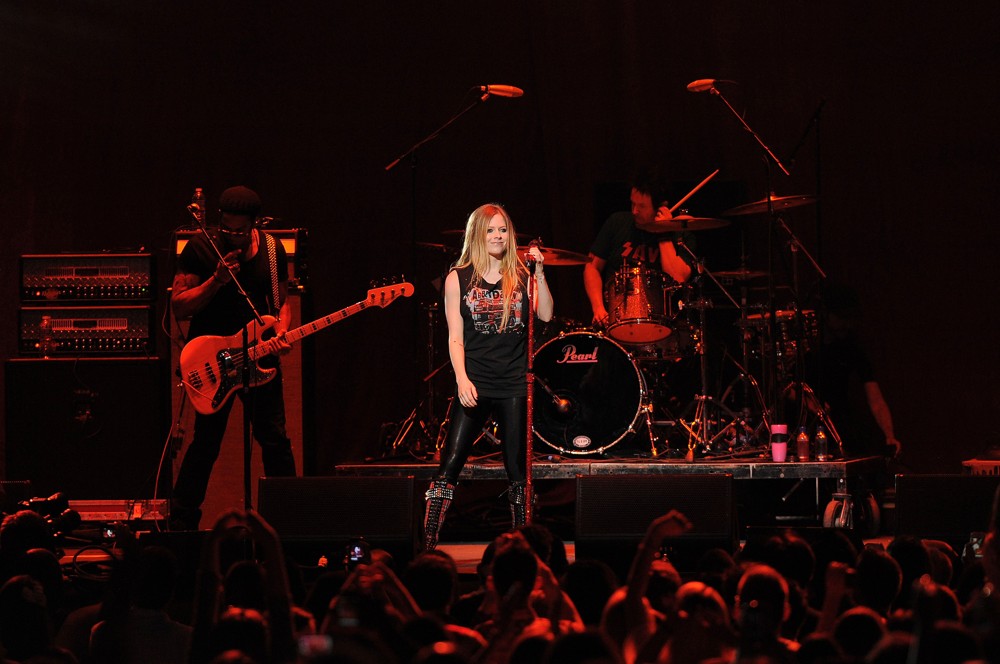 Avril Lavigne;<br>The Y100 Jingle Ball 2011