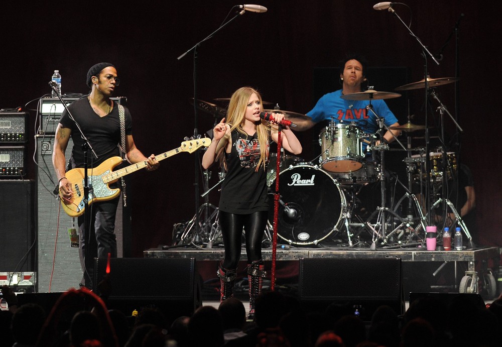 Avril Lavigne;<br>The Y100 Jingle Ball 2011