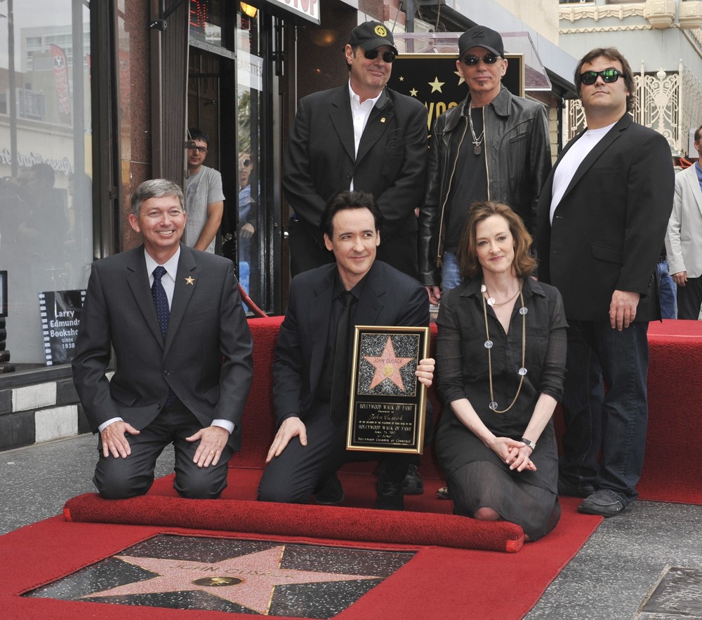 Leron Gubler;Dan Aykroyd;John Cusack;Billy Bob Thornton;Joan Cusack;Jack Black;<br>John Cusack Honored with A Star on The Hollywood Walk of Fame