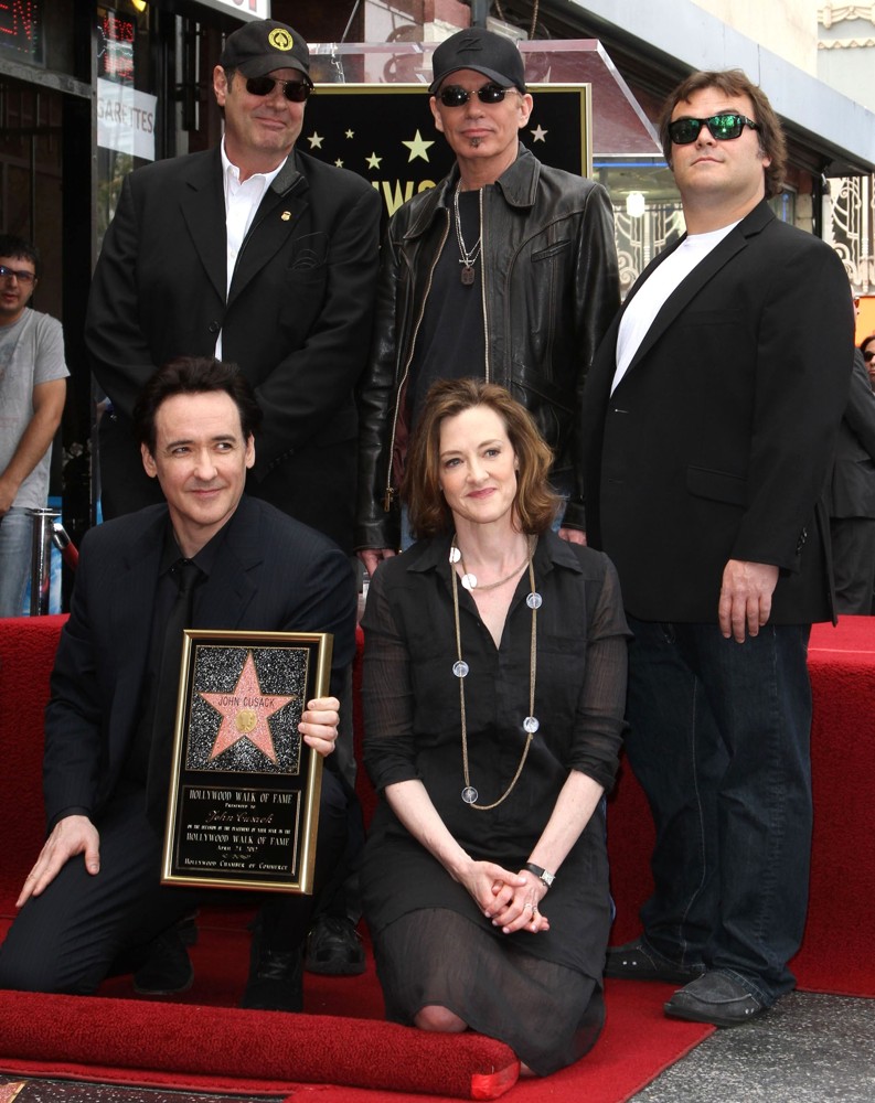 Dan Aykroyd;John Cusack;Billy Bob Thornton;Joan Cusack;Jack Black;<br>John Cusack Honored with A Star on The Hollywood Walk of Fame