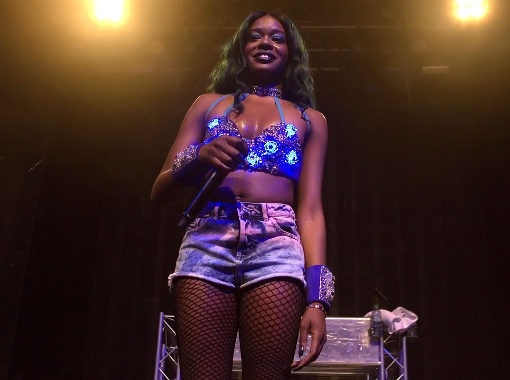Azealia Banks;<br>Azealia Banks Performs Live at A Headlining Gig