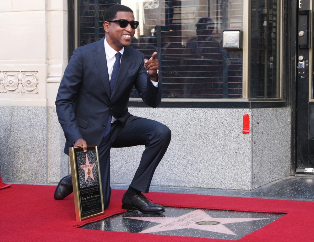 Babyface;<br>Babyface Honored with A Walk of Fame Star Ceremony