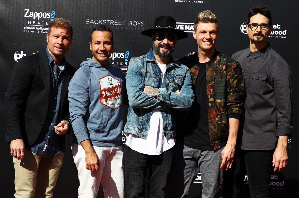 Backstreet Boys Are Honoured with A Handprint Ceremony