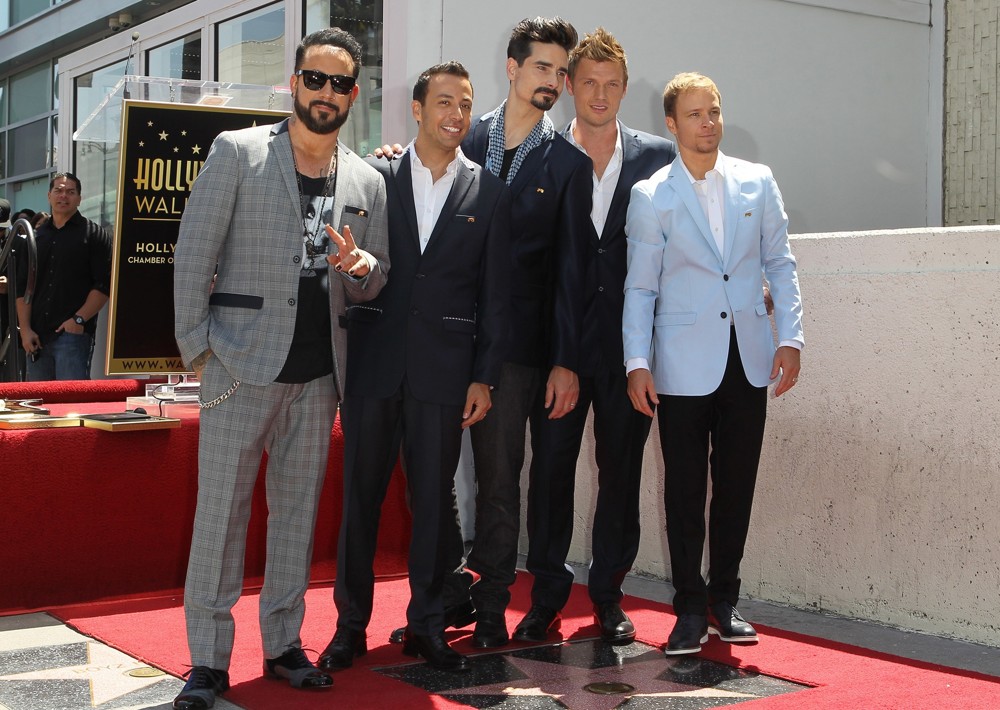 Backstreet Boys;<br>Backstreet Boys Are Honoured with A Hollywood Star on The Hollywood Walk of Fame