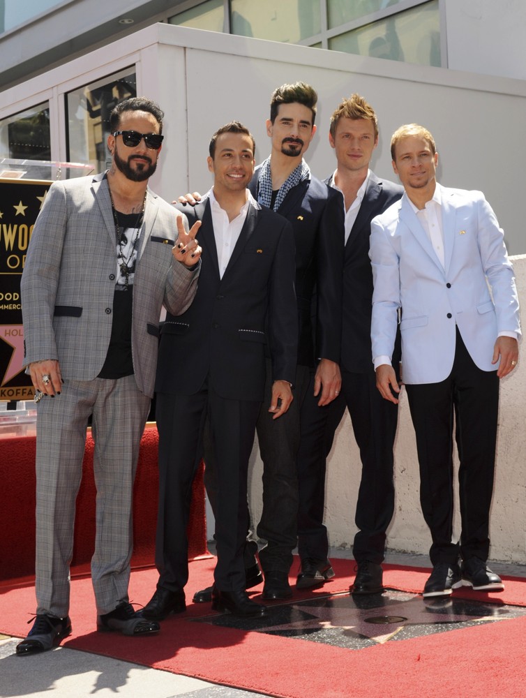 Backstreet Boys;<br>Backstreet Boys Are Honoured with A Hollywood Star on The Hollywood Walk of Fame