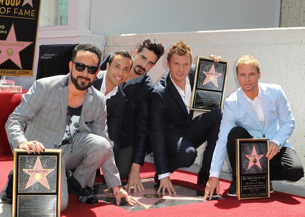 Backstreet Boys;<br>Backstreet Boys Are Honoured with A Hollywood Star on The Hollywood Walk of Fame
