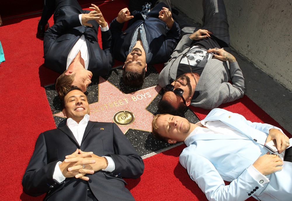 Backstreet Boys;<br>Backstreet Boys Are Honoured with A Hollywood Star on The Hollywood Walk of Fame