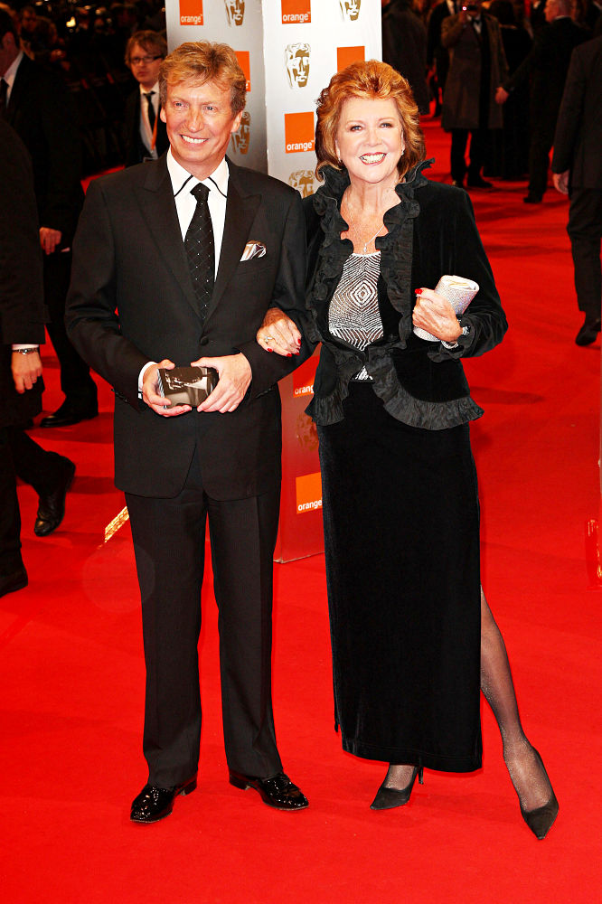 Nigel Lythgoe;Cilla Black;<br>The Orange British Academy Film Awards (BAFTA Awards) - Arrivals