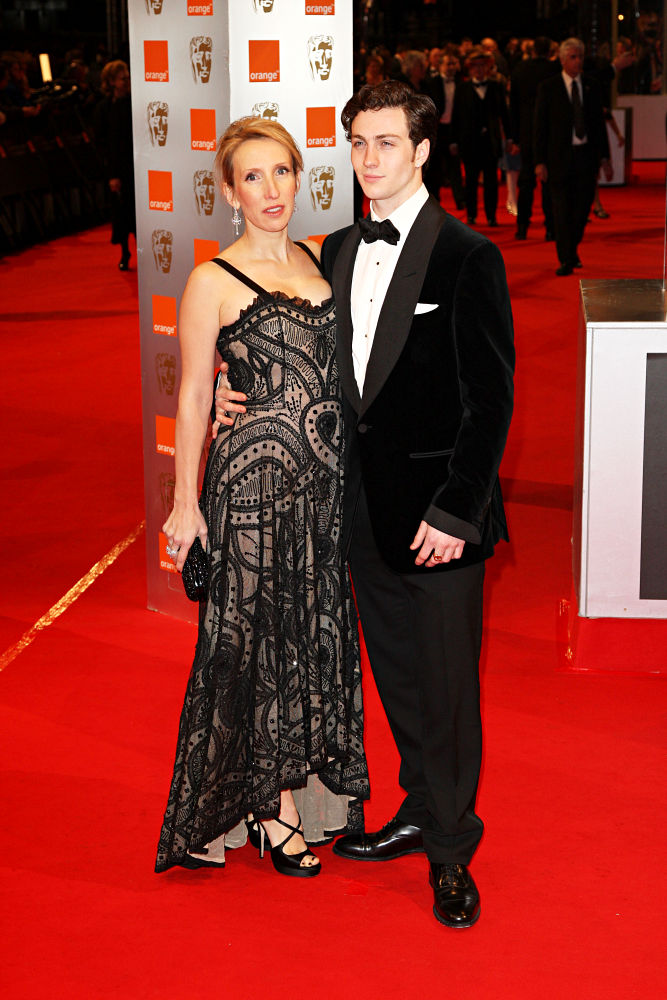 Sam Taylor-Wood;Aaron Johnson;<br>The Orange British Academy Film Awards (BAFTA Awards) - Arrivals