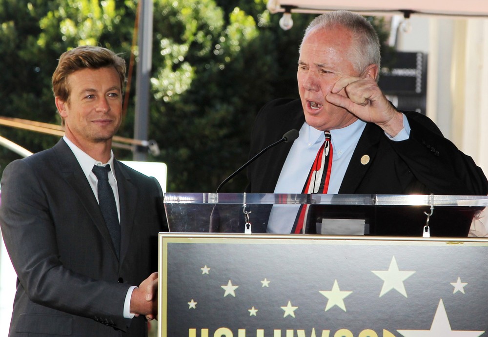 Simon Baker Is Honoured with A Star on The Hollywood Walk of Fame